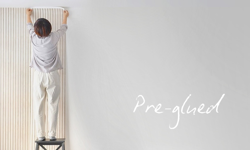 Achieve Elegance Living Space Easily  with Pre-Glued Wallpaper